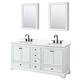 Option White / Giotto Quartz Top / Matte Black Hardware