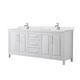 Option White, Chrome Trim, Giotto Quartz Top