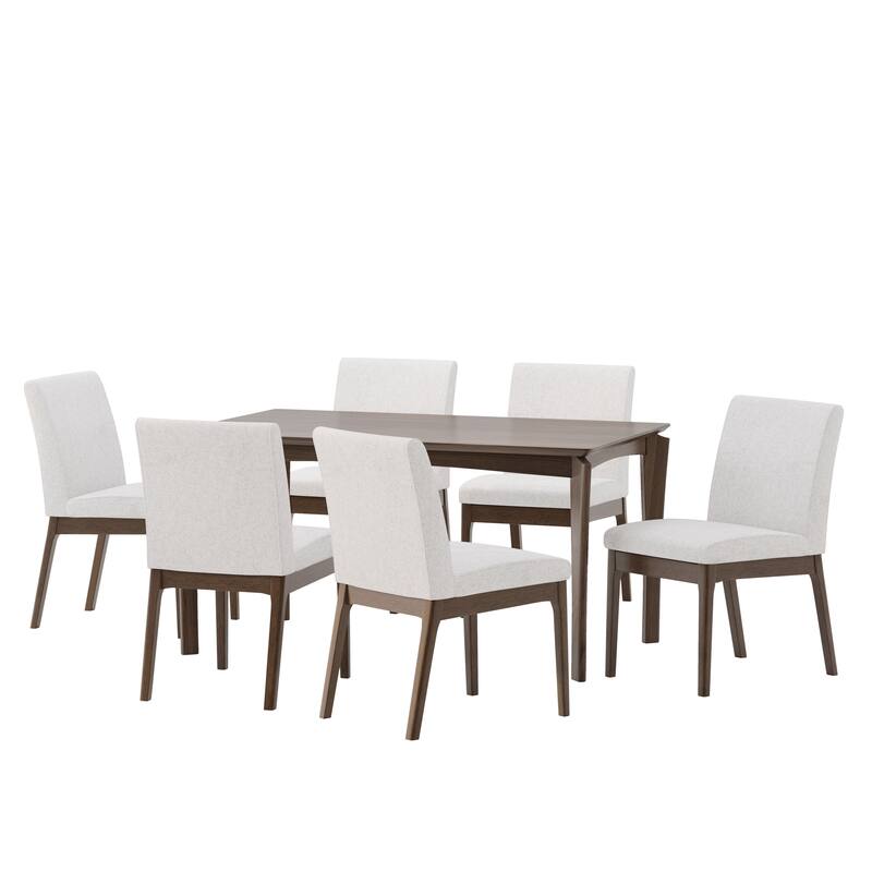 Atherton Wood 7 Piece Dining Set by Christopher Knight Home