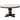Round Marble Top Dining Table in White and Salvage Dark Oak