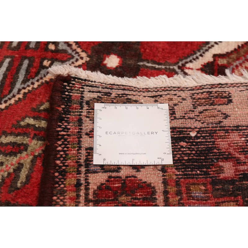 ECARPETGALLERY Hand-knotted Anadol Red Wool Rug - 3'8 x 9'6