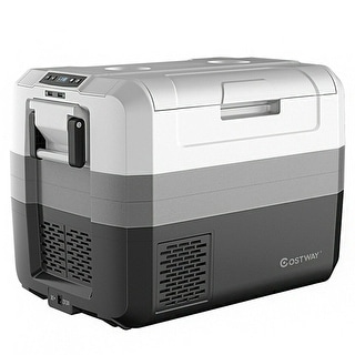 58 Quart Portable Electric Camping Car Cooler - 26.5" x 18" x 19.5"(W x D x H)