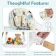 preview thumbnail 8 of 8, Babyjoy 4 in 1 Convertible High Chair for Babies&Toddlers, Multi-Use - See Details