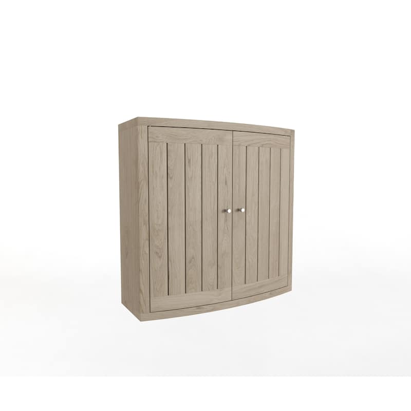 Manada Wall Mounted Storage Cabinet with Front-Facing Doors