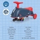 preview thumbnail 3 of 8, Honeyjoy 2 in 1 Electric Wiggle Car Kids Ride On Drifting Wiggle Car - See Details