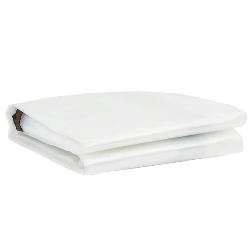 vidaXL Plant Cover Transparent with black edges Polyethylene
