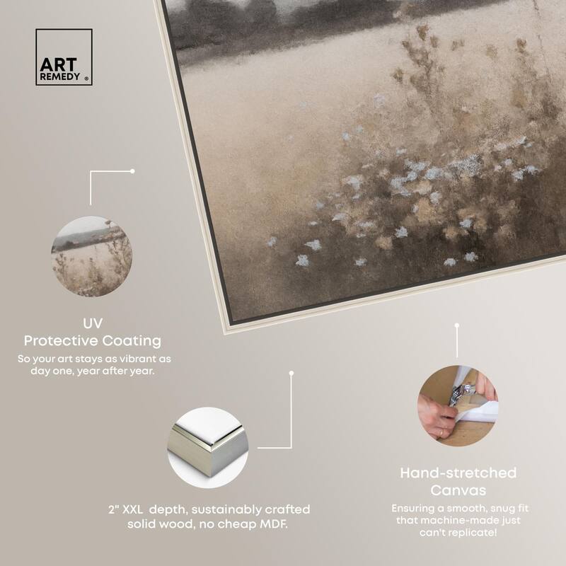 Distant Grove Canvas by Art Remedy