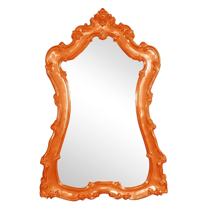 Allan Andrews Hand Painted Ornate Framed Full Length Floor & Wall Mirror - 89"H x 60"W