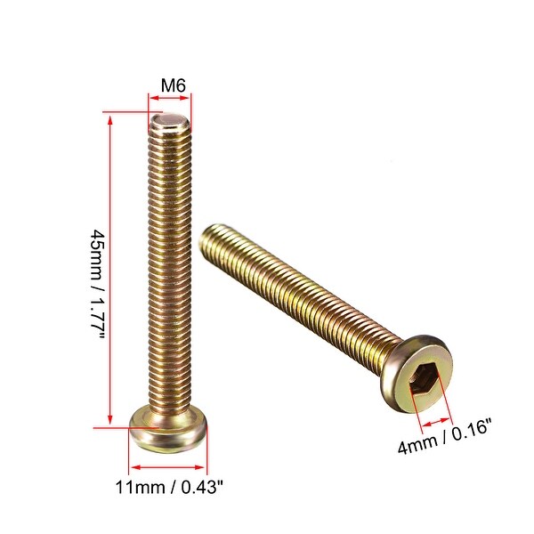 screw with nut head