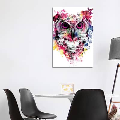 iCanvas "Owl I" by Riza Peker Canvas Print
