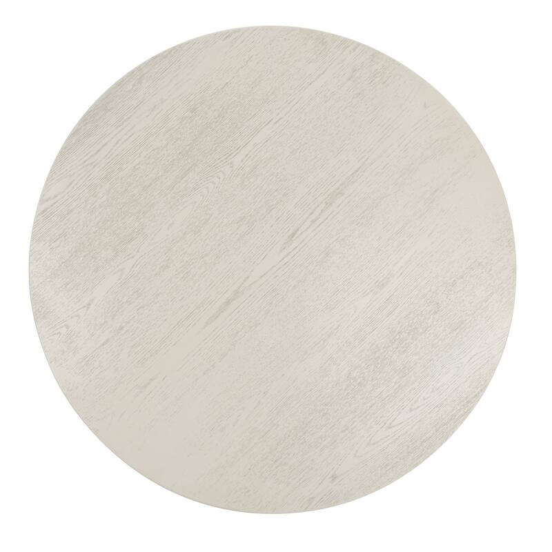 SAFAVIEH Couture Sasha Wood Round Coffee Table - 40 in. W x 40 in. D x 18 in. H