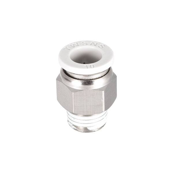 Shop Straight Pneumatic Push To Quick Connect Fittings 1 4bspt