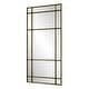 preview thumbnail 5 of 5, Uttermost Spurgeon Gold Window Mirror - 79.75"H x 39.375"W x 1.875"D