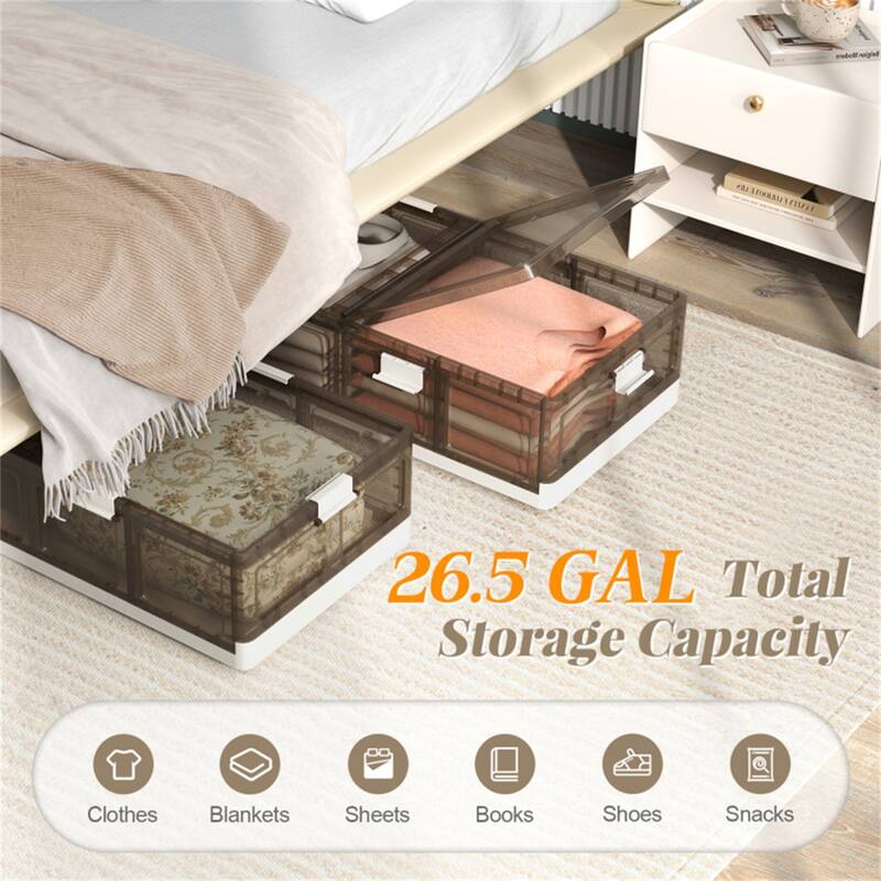 2 high-quality storage cabinets with wheels - Multi