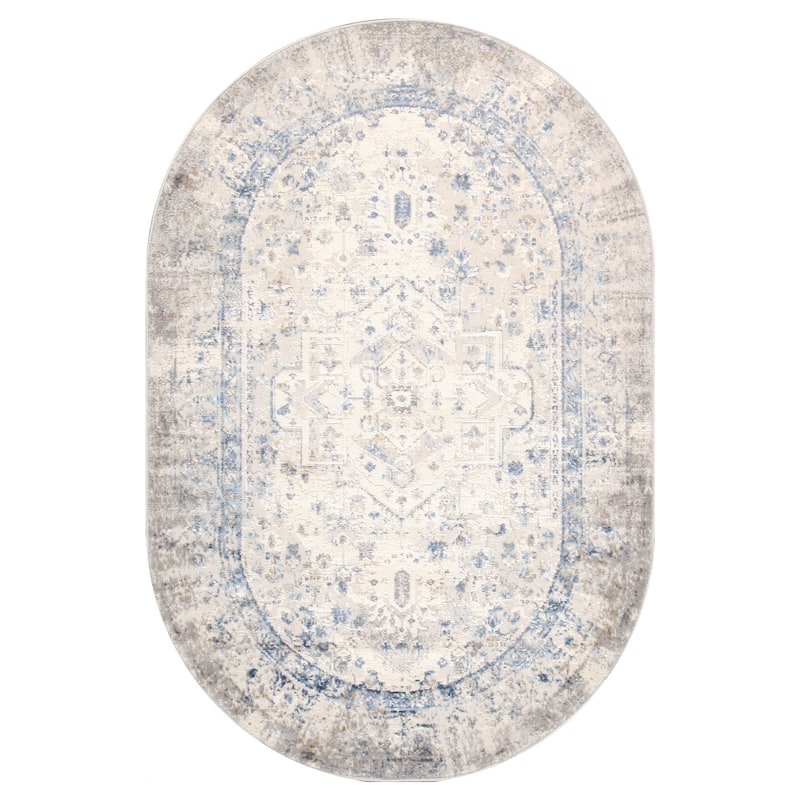 Pasargad Home Turkish Efes Design Oriental L. Grey Area Rug