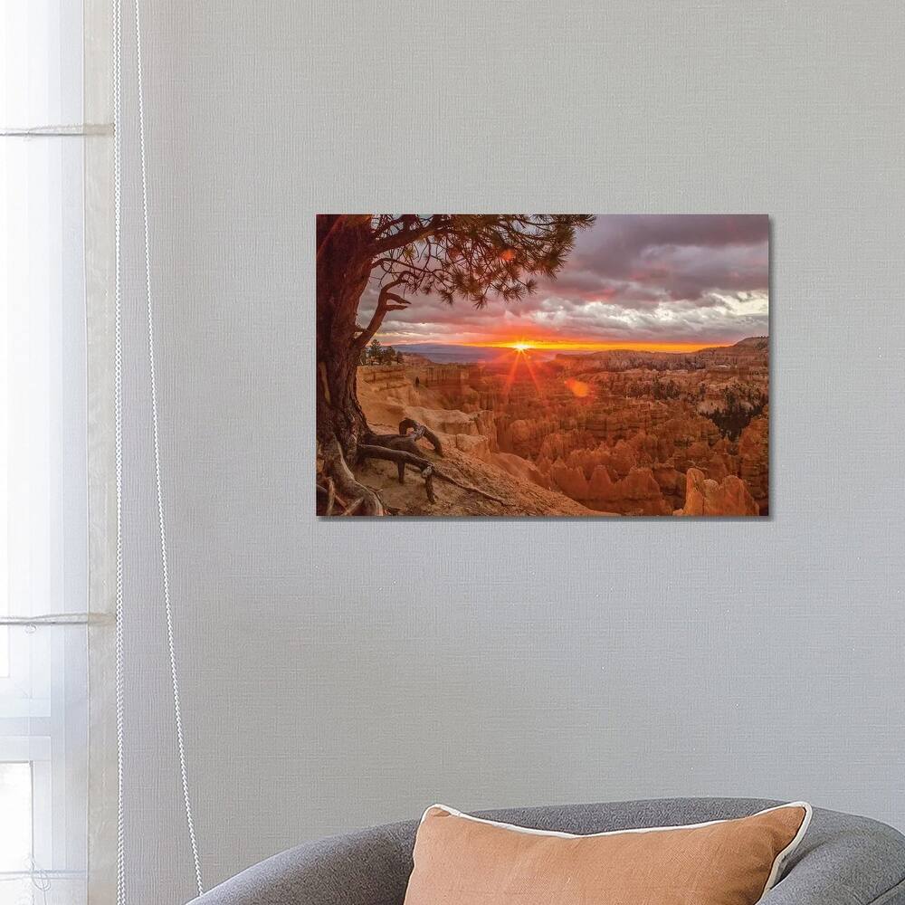 iCanvas "USA, Utah, Bryce Canyon National Park. Sunrise on canyon." by Jaynes Gallery Canvas Print