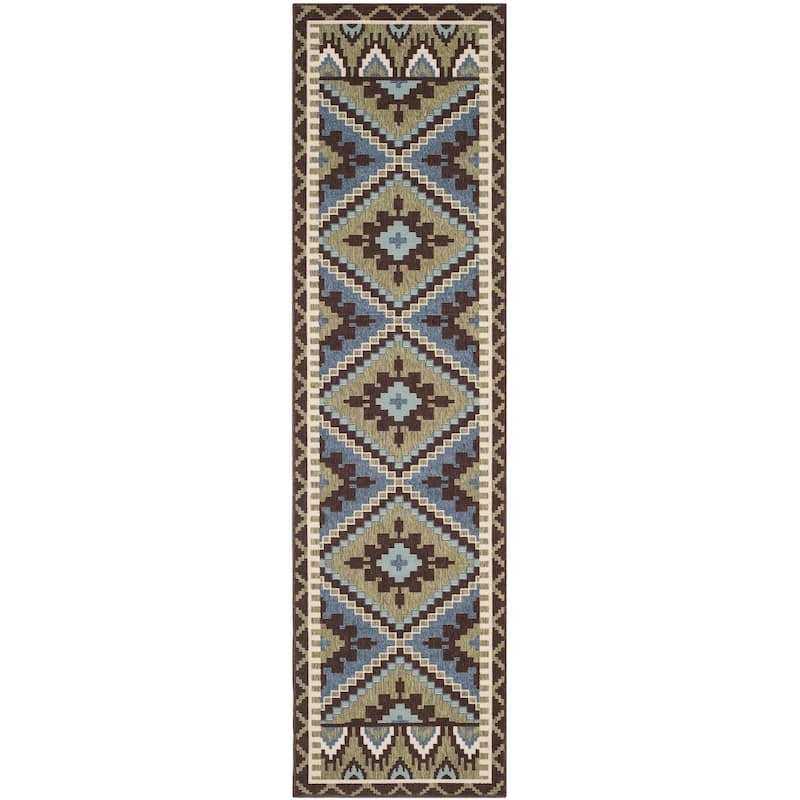 SAFAVIEH Veranda Vitaline Indoor/ Outdoor Waterproof Patio Backyard Rug