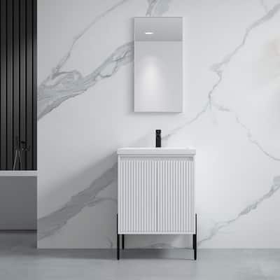 Ripple 24" Bathroom Vanity Kit (Assembly Required)