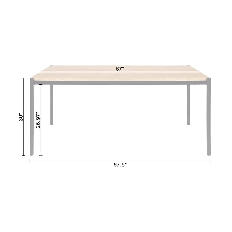 Lifestorey Jari Rectangular Dining Set