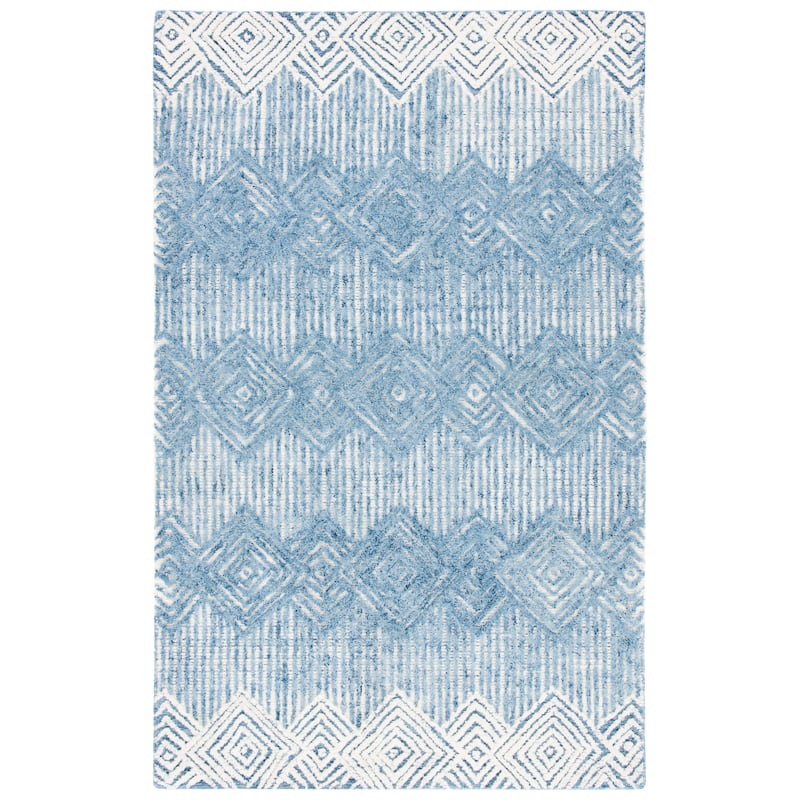 SAFAVIEH Handmade Metro Ritva Diamond Wool Rug