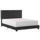 preview thumbnail 1 of 68, Gayle Nailhead Trim Faux Leather Upholstered Bed, by Hillsdale
