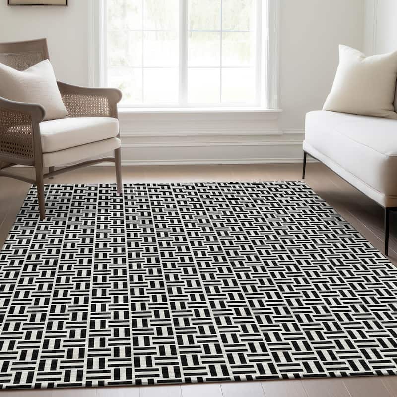 Premium Washable Super Soft Modern Geo Mayfield Rug