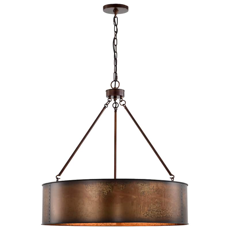 Kettle 5 Light Oversized Pendant with 60W Vintage Lamps Included