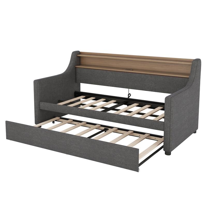 Twin Size Daybed with Trundle