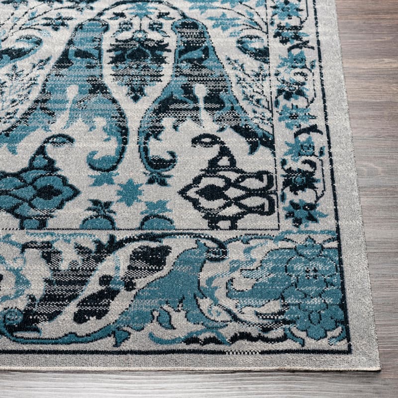 Livabliss Ember Boho Machine Washable Area Rug