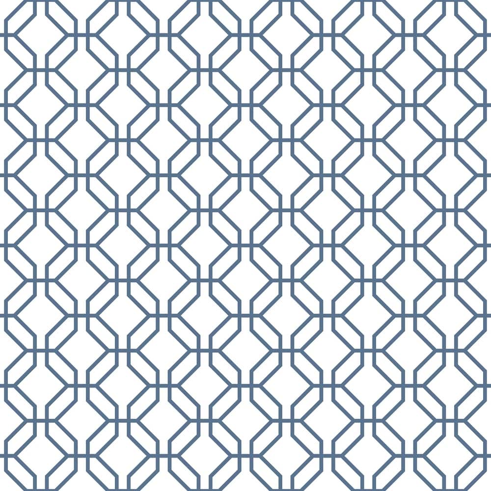 Galerie Wallcoverings Secret Garden Octogonal Trellis Non-woven Matte Wallpaper Roll