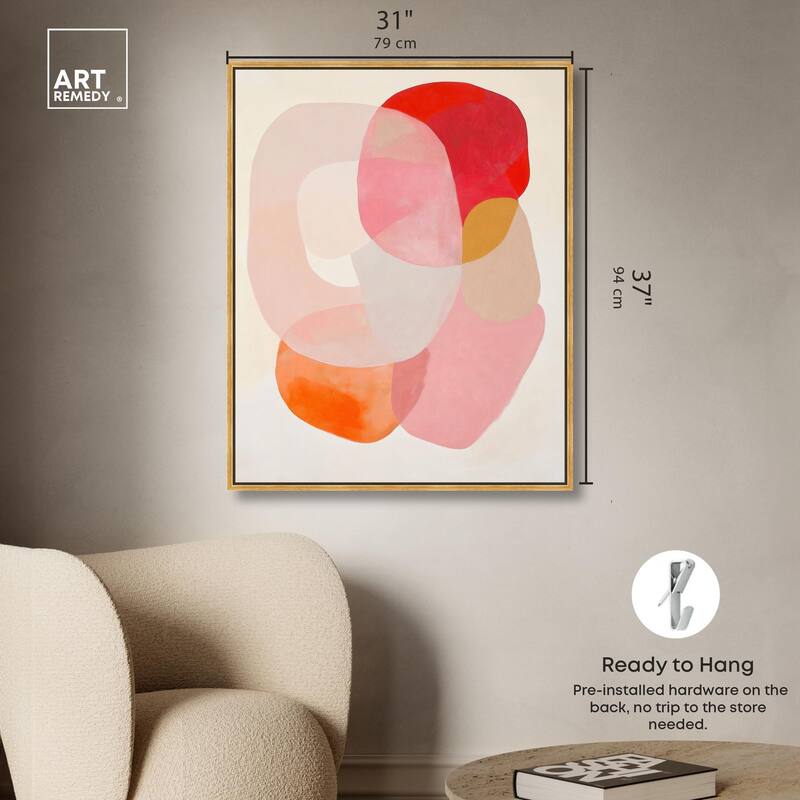 Gradient Genesis Canvas by Art Remedy