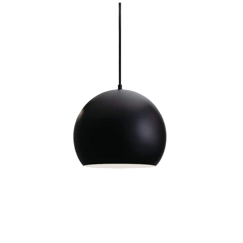 Carson Carrington Tiggeby 12-inch Black Pendant - Black