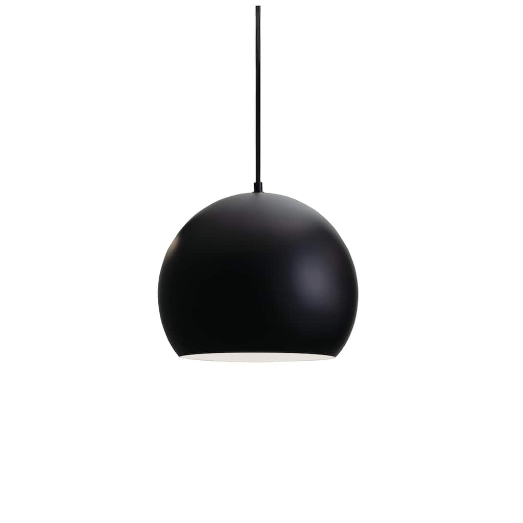Carson Carrington Tiggeby 12-inch Black Pendant