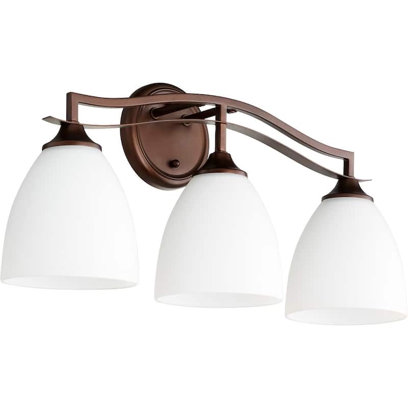 Quorum International Jardin 3 Light 21-1/2" Wide Bathroom Vanity Light