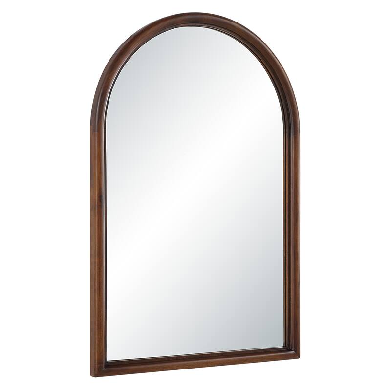 Renwil Lanai 36" H x 24" W Wall Mirror, Brown
