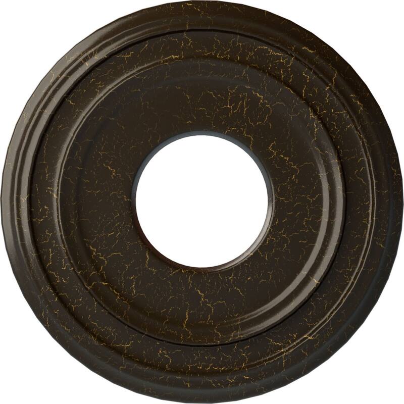 12 3/8"OD x 4"ID x 1 1/8"P Classic Ceiling Medallion