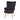 Napster Fuzzy Plush Upholstery Wingback Arm Chair with Solid Wood Legs