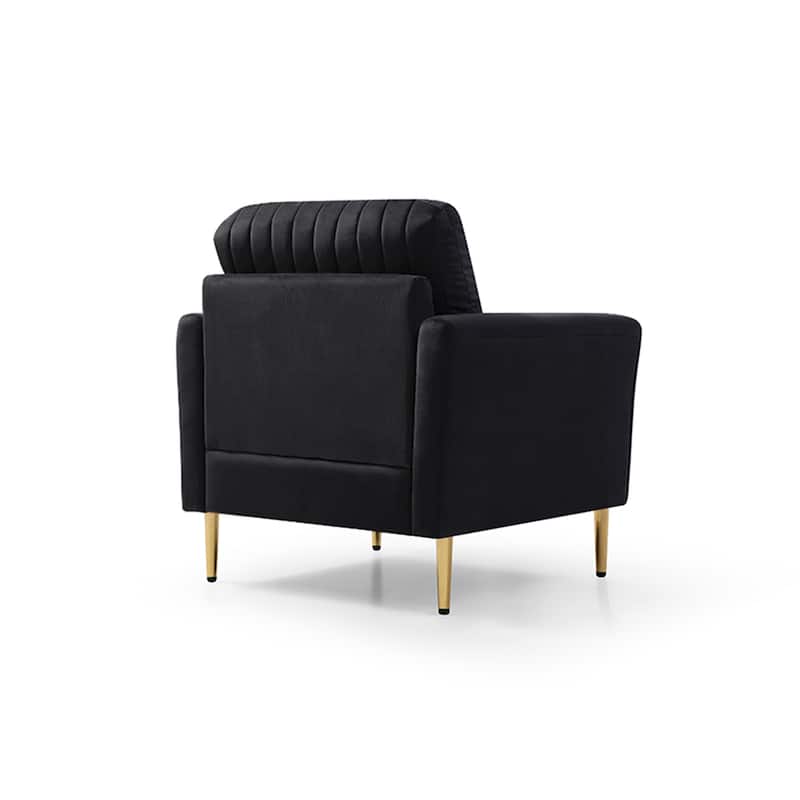 Velvet Accent Chair Living Room Chair