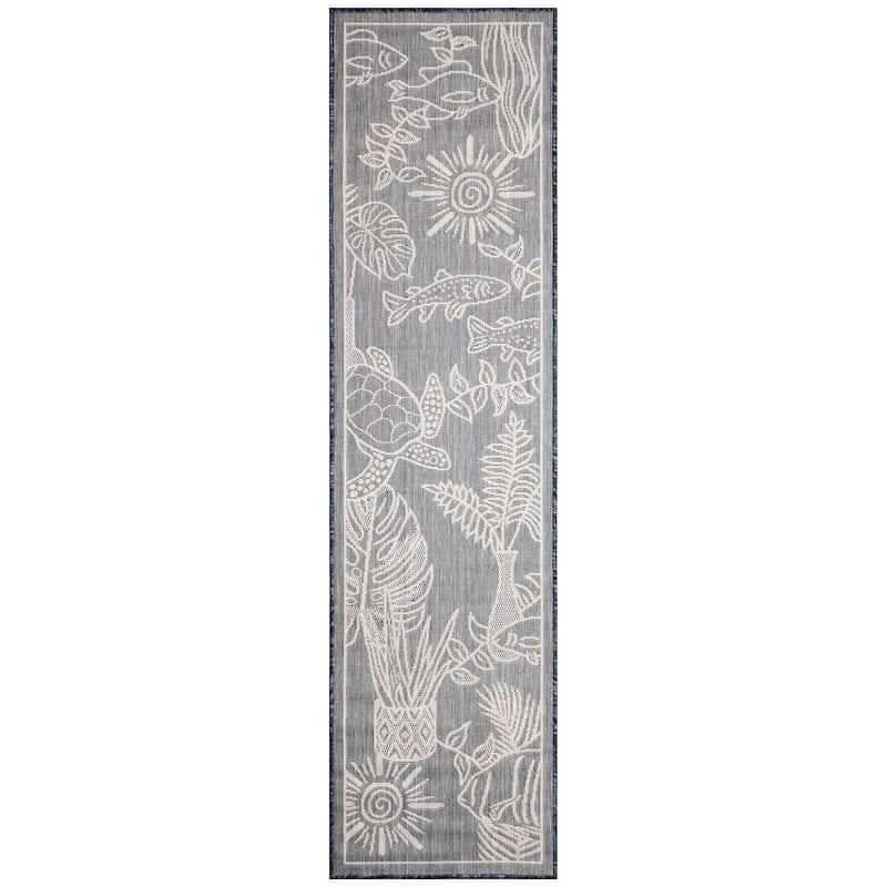 Liora Manne Carmel Collage Indoor/Outdoor Rug