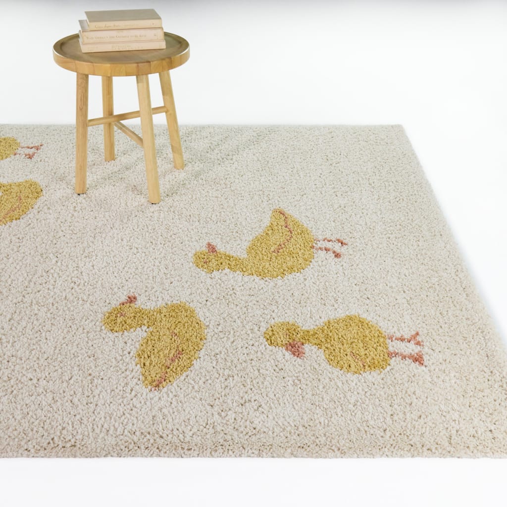 Ferenc Kids Ducks Area Rug