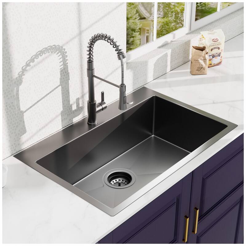 Topmount 18 Gauge 304 Stainless Steel Kitchen Sink