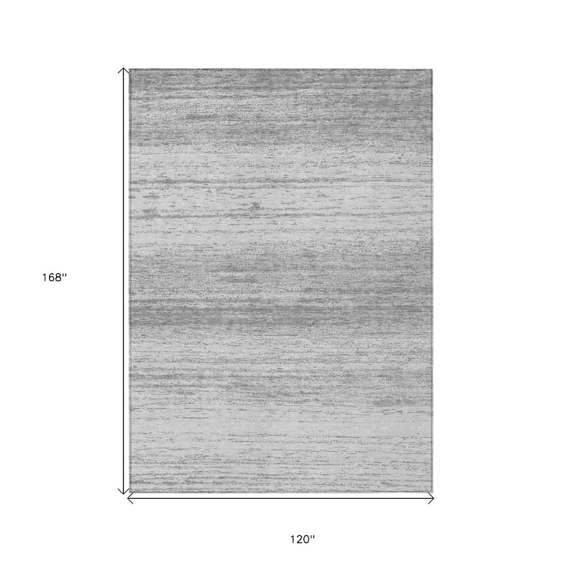 HomeRoots Striped Transitional Rectangle Outdoor Rug