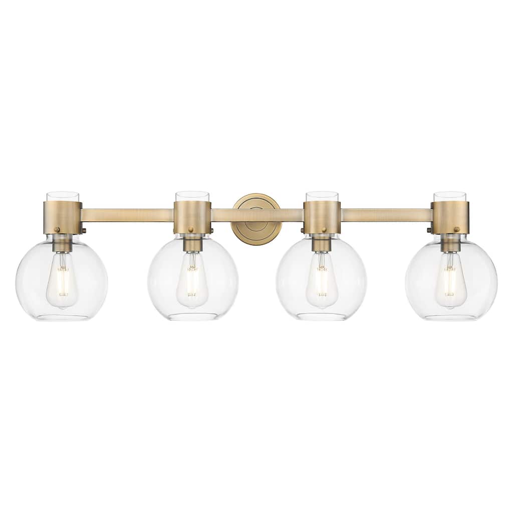 Innovations Lighting 464-4W-G464B-7CL Lawton Sphere 4 Light 34" Wide