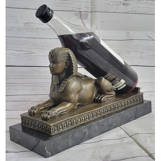 Egyptian Sphinx Bronze Sculpture Statue Miniature Replica Handmade ...
