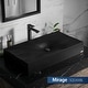 preview thumbnail 2 of 25, Karran Mirage Quartz 32 inch Bathroom Vessel Sink