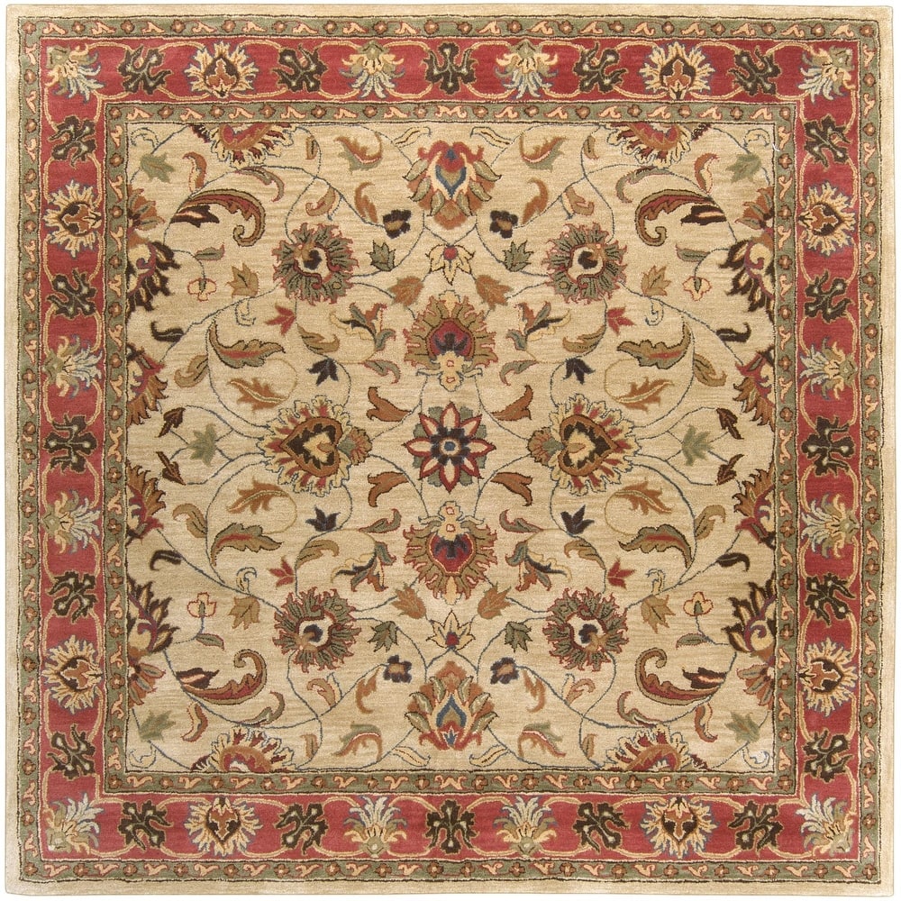 Livabliss Caesar Updated Traditional Border Area Rug.