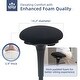 preview thumbnail 9 of 10, HOMCOM Backless Wobble Stool Chair, Standing Desk Chair, Adjustable Active Ergonomic Learning Stool for Office Desks