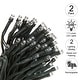 preview thumbnail 6 of 10, Pure Garden Solar Outdoor String Lights - White