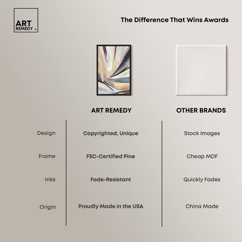 Balancing Lines I Canvas by Art Remedy
