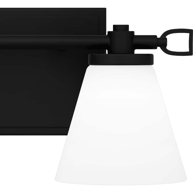 Daniels Integrated LED Matte Black Vanity Light